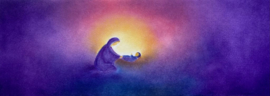Light wish Mary and Jesus