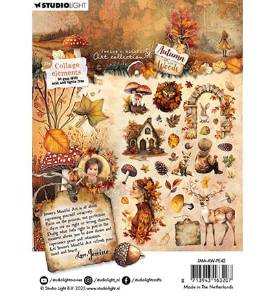 Studiolight - Paper Elements - 35 collage elements - JMA-AW-PE42