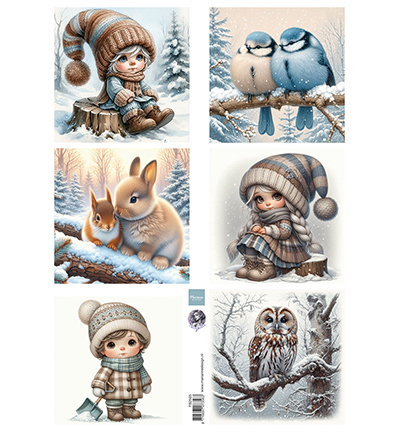 Marianne Design - Knipvel A4 - Dreamy Winter - FB2505