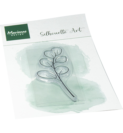 Marianne Design - Clear Stamp - Silhouette Art, Eucalyptus twig - CS1181