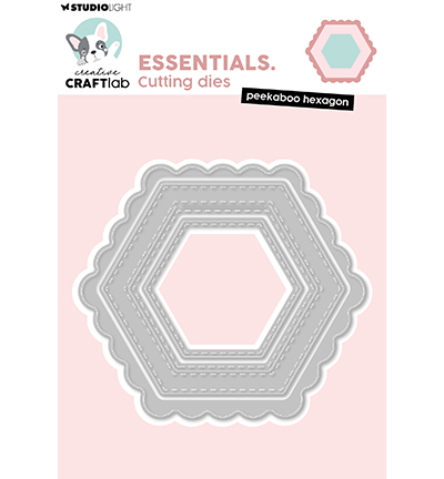 Craftlab - Cutting Die - Peekaboo hexagon - CCL-ES-CD1047