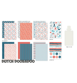 Dutch Doobadoo - crafty kit - sea bottom - 473.005.003