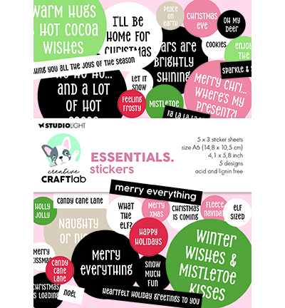 Craftlab - Stickers - Merry everything - CCL-ES-STIC45