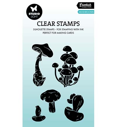 Studiolight - Clear Stamp - Mushrooms - SL-ES-STAMP878