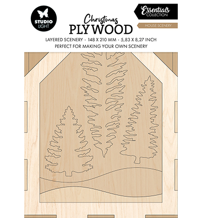 Studiolight - Plywood - House scenery - SL-ES-PW07