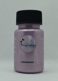 Imagination crafts -  metallic starlight verf - lavender