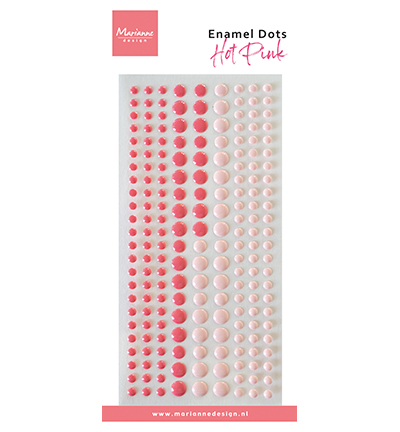 Marianne Design - Enamel dots - Duotone hot pink - PL4539