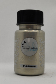 Imagination crafts - metallic starlight verf - platinum