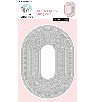 Craftlab - Cutting Die - Nested ovals - CCL-ES-CD1050