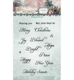 Studiolight - Clear Stamp - Holiday wishes - JMA-CB-STAMP884