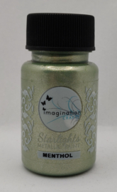 Imagination crafts - metallic starlight verf - menthol