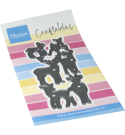 Marianne Design - Craftable - Punch die XL, deer - CR1740