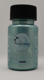 Imagination crafts - metallic starlight verf - jade