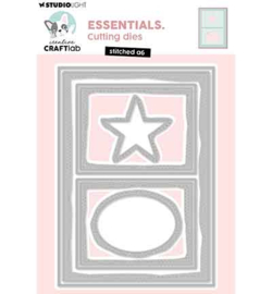 Craftlab - Cutting die - Stitched A6 - CCL-ES-CD1056