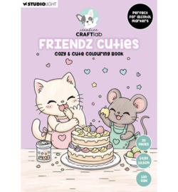 Studiolight - Coloring book - Cuties Friendz - CCL-FR-CB10