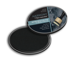 Spectrum Noir - Inktkussen - Harmony Water Reactive - Jet Black (Pikzwart)