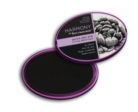 Spectrum Noir - Inktkussen - Harmony Quick Dry - Jet Black (Pikzwart)