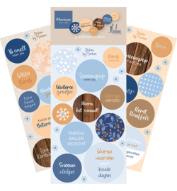 Marianne Design - Stickers - Frosty Winter - CA3234