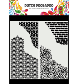 Dutch DooBaDoo - Mask art - slime line cracked patterns - 470.715.822