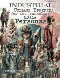 Maremi's Small Art - Industriële collagepagina's voor art journaling - Little Personas