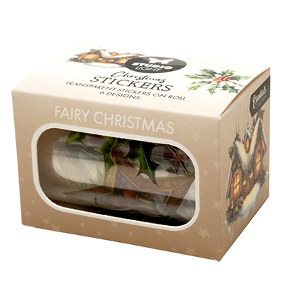 Studiolight - Clear Stickers - Fairy Christmas 6 Designs - SL-ES-STIC50
