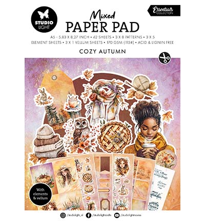Studiolight - Mixed paper pad - Autumn - SL-ES-MPP369