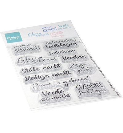Marianne Design - Clear Stamp - Nativity tekst - CS1178