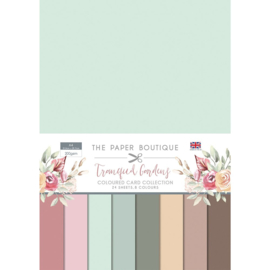 Paper Boutique - Tranquil gardens Colour card collection - PB1413