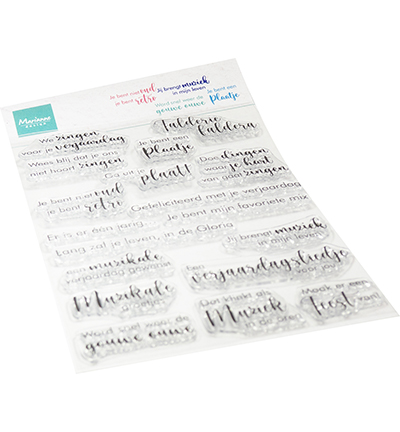 Marianne Design - Clear Stamp - Falderie Faldera - CS1173