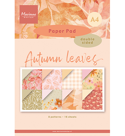Marianne Design - Paper pad - Autumn leaves (A4) - PK9215