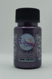 Imagination crafts -  metallic starlight verf - dark orchid