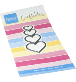 Marianne Design - Craftable - Mini's Hearts - CR1751