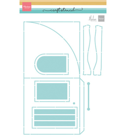 Marianne Design - Craft Stencil -  Create a room - PS8185