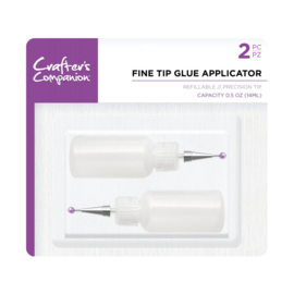Crafter's Companion Fijne tip lijm flesjes (2 stuks)