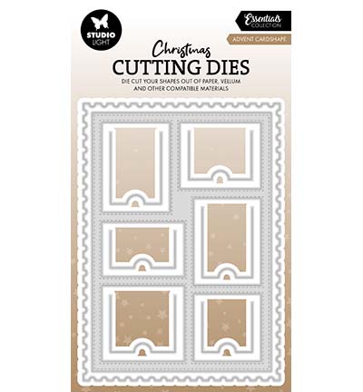 Studiolight - Cutting Die - Advent cardshape - SL-ES-CD1026