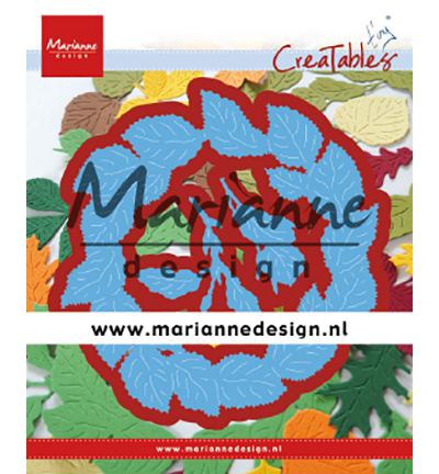 Marianne Design - Creatable - Tiny's Leaves Wreath - LR0624