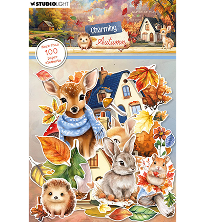 Studiolight - Paper Elements - Leaves, animals & houses - SL-CA-PE28
