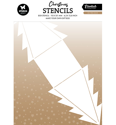 Studiolight - Stencil 3D - Tree box - SL-ES-STEN08