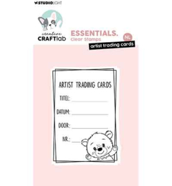 Craftlab - Clear Stamp - Artist trading cards - CCL-ES-STAMP882