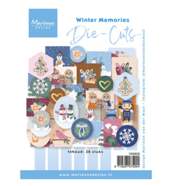 Marianne Design - Die cuts - Winter Memories - VK9656