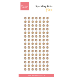 Marianne Design - Sparkling dots - fire - PL4541