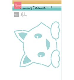 Marianne Design - Craft Stencil - Cat - PS8180