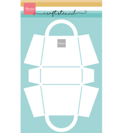 Marianne Design - Craft Stencil - Handbag - PS8195