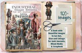 Maremi's Small Art - Industriële collagepagina's voor art journaling - Little Personas