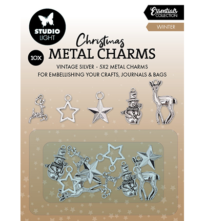 Studiolight - Metal Charms - Winter elements - SL-CO-CHARM06