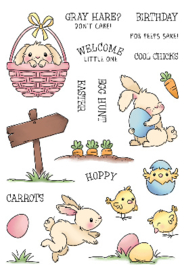 LDRS Creative - stempel - Hoppy Egg Hunt - LDRS3288