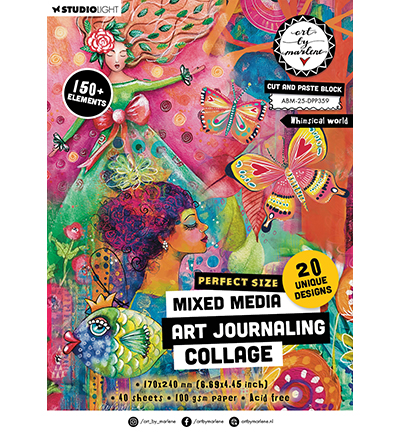 Studiolight - Cut and paste book - Whymsical world - ABM-25-DPP359