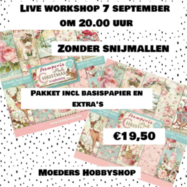 Pakket voor workshop 7 september ZONDER snijmallen