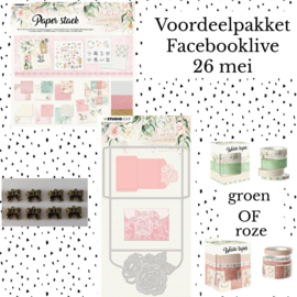 Voordeelpakket facebook live 27 mei