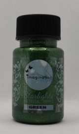 Imagination crafts - metallic starlight verf -  green